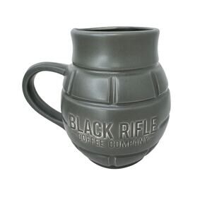 Black Rifle Coffee Company Grenade Mug Round‎ Classic Glassware Green - 24 oz